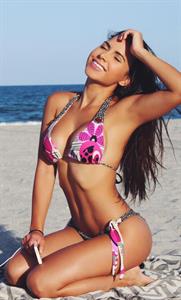 Lisa Morales in a bikini