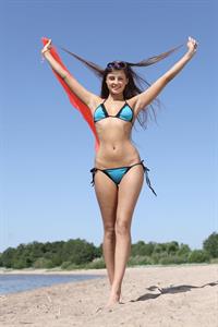Maria Ryabushkina in a bikini