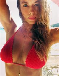 Hannah Ferguson in a bikini