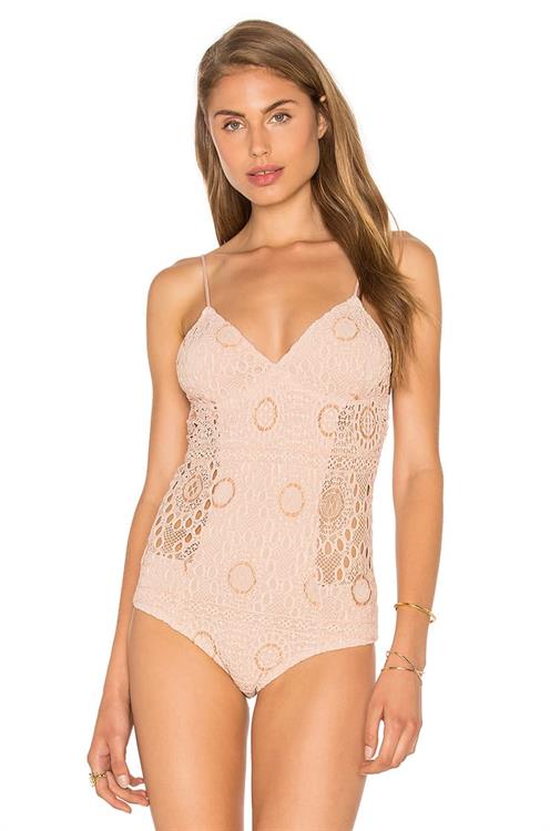 Maja Krag in lingerie