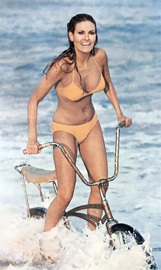 Raquel Welch in a bikini