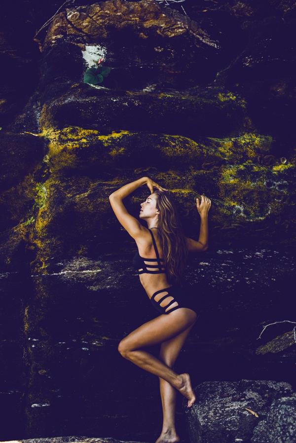 Nathalie Edenburg in a bikini