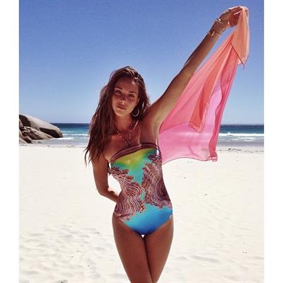 Nathalie Edenburg in a bikini