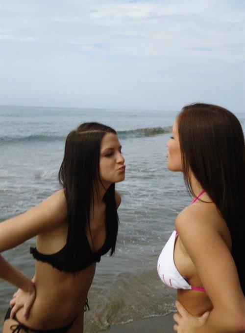 Anonymous in a bikini