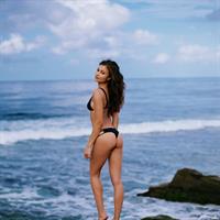 Yara Khmidan in a bikini - ass