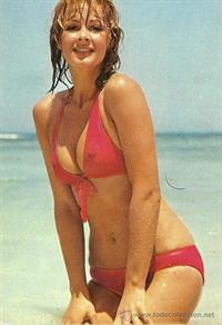 Nina Carter in a bikini