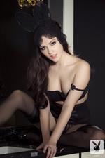 Cassie Laine in lingerie