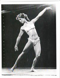 Rachel McLish in a bikini