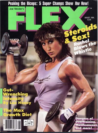 Rachel McLish in a bikini