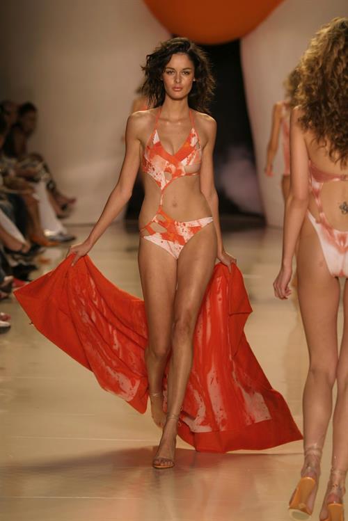 Nicole Trunfio in a bikini