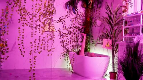 Pictures from Bella Thorne's  Thorne By Bella  shop.  November 2018