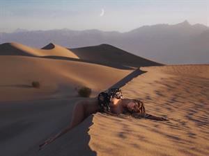 Sara Jean Underwood Nude Pictures Sara Jean Underwood nude desert picture