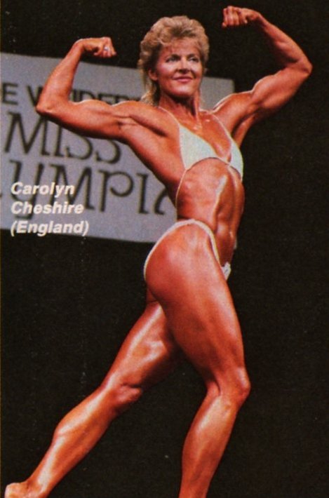 Carolyn Cheshire in a bikini