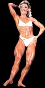 Kike Elomaa in a bikini