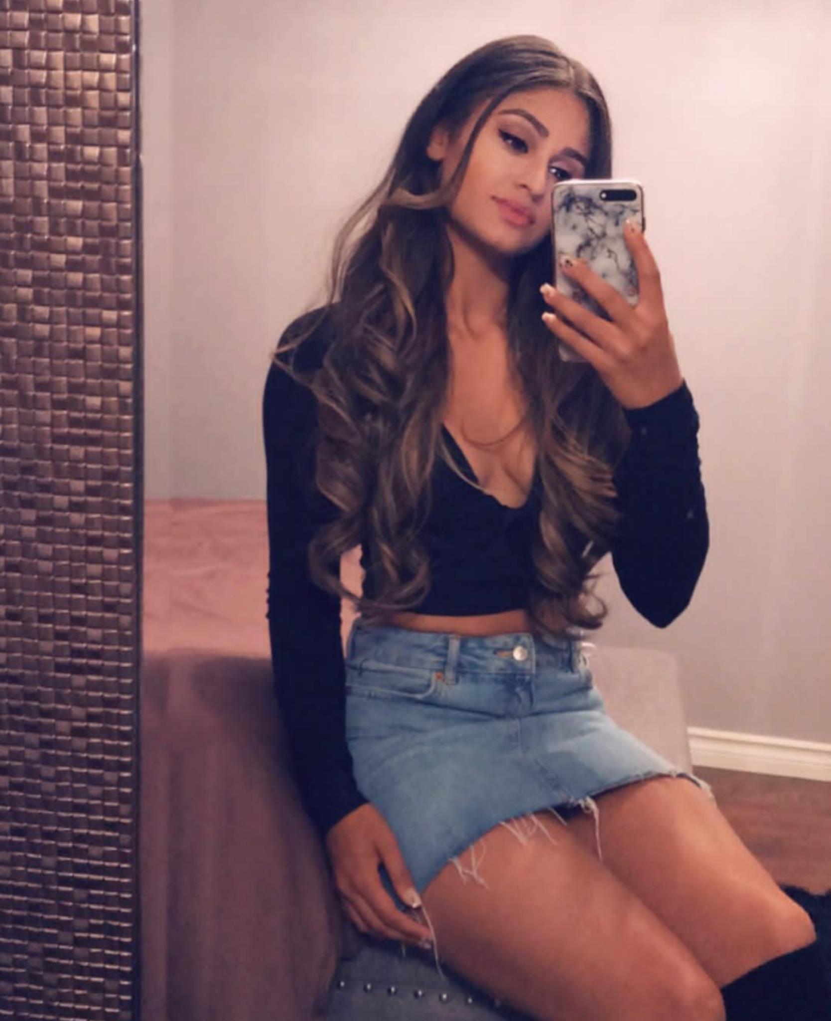 Anonymous taking a selfie