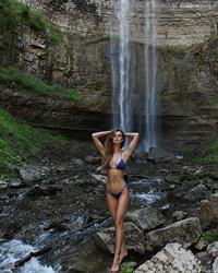 Marta Stępień in a bikini