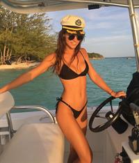 Stephanie Rayner in a bikini