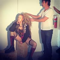 Anne Vyalitsyna in lingerie