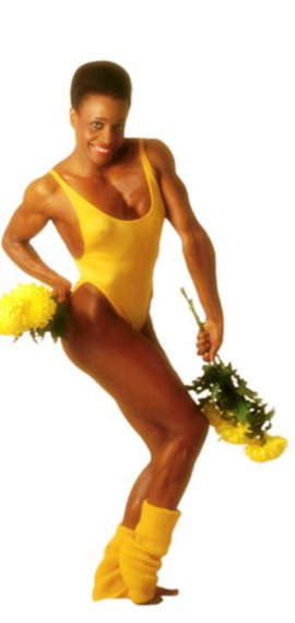 Carla Dunlap-Kaan in a bikini