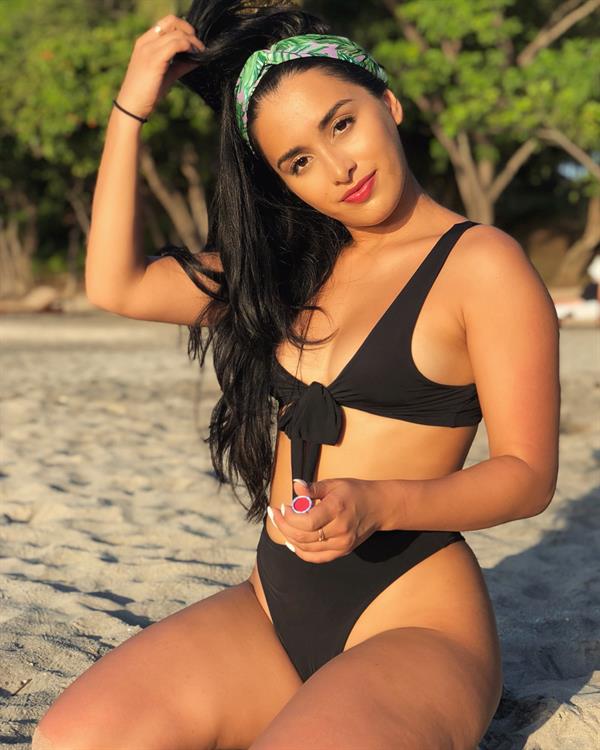 Jazmine Garcia in a bikini