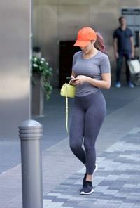 Chantel Jeffries in Yoga Pants
