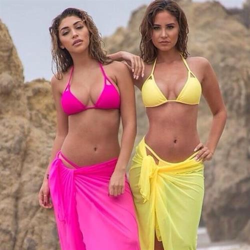 Chantel Jeffries in a bikini