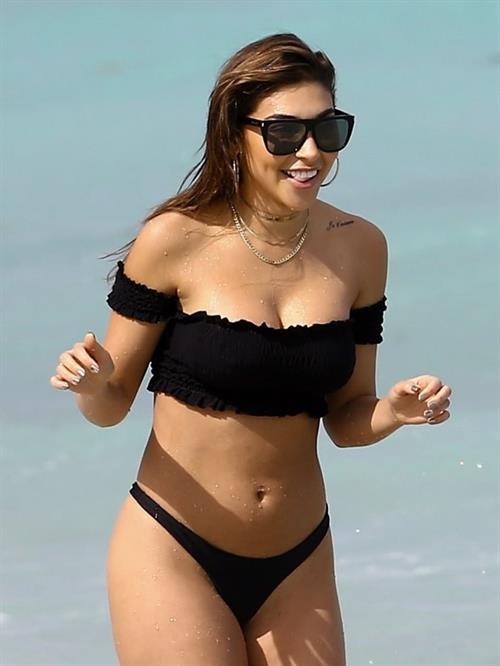 Chantel Jeffries in a bikini