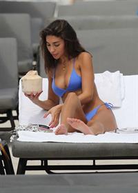 Chantel Jeffries in a bikini