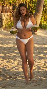 Kelly Brook in a bikini