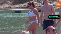 Kelly Brook in a bikini