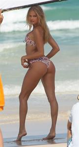 Vita Sidorkina in a bikini - ass