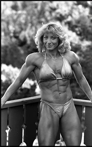 Kay Baxter in a bikini