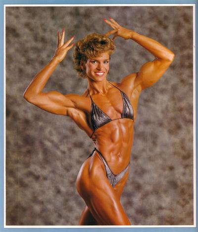 Marjo Selin in a bikini