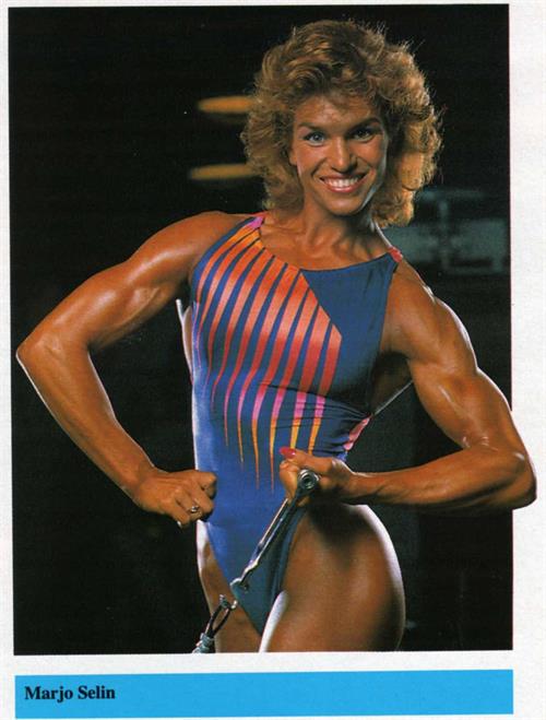 Marjo Selin in a bikini