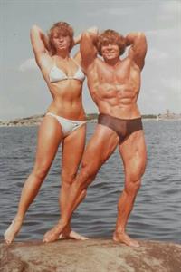 Inger Zetterqvist in a bikini