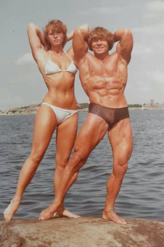 Inger Zetterqvist in a bikini