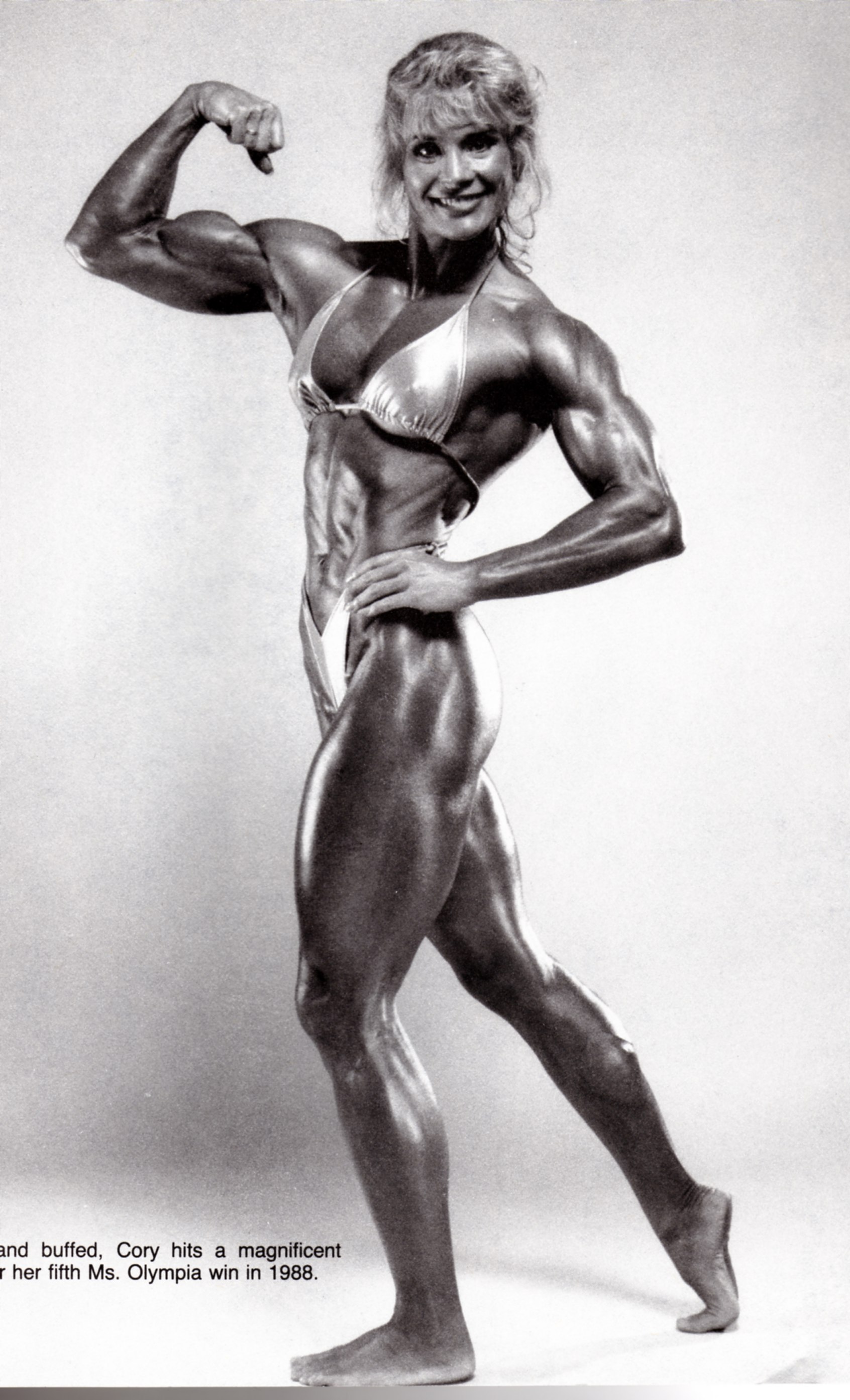 Cory Everson in a bikini