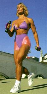 Cory Everson in a bikini