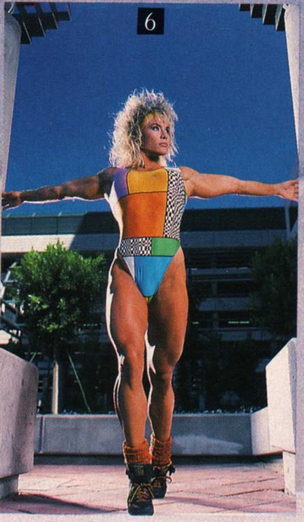 Cory Everson in a bikini