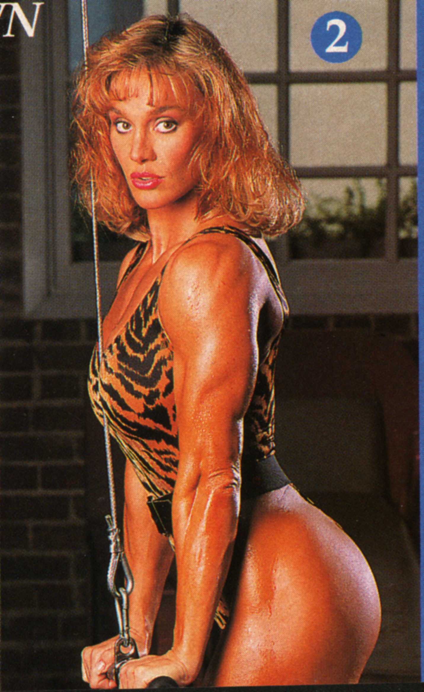 Cory Everson in a bikini