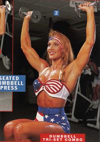 Cory Everson in a bikini