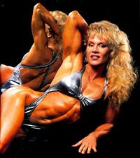 Cory Everson in a bikini