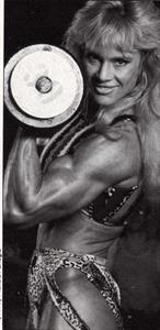 Cory Everson in a bikini