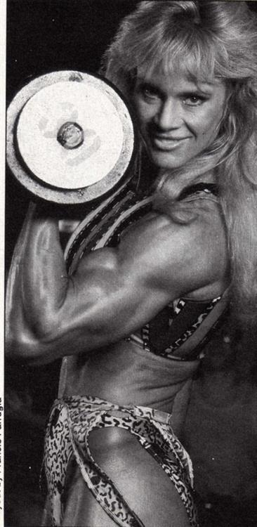 Cory Everson in a bikini