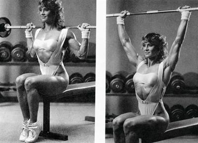 Cory Everson in a bikini