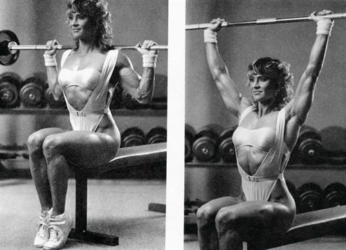 Cory Everson in a bikini