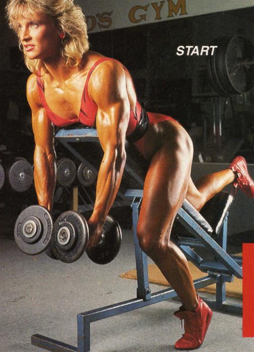 Cory Everson in a bikini