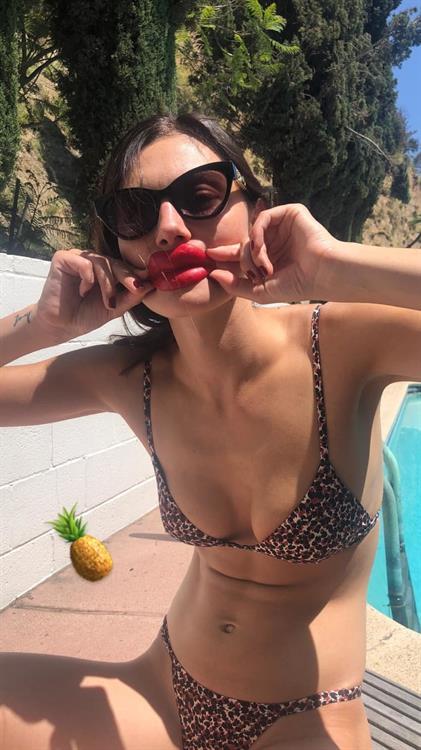 Phoebe Tonkin in a bikini