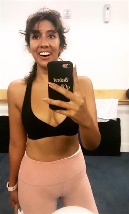 Stephanie Beatriz taking a selfie