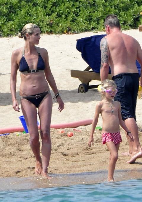 Heidi Klum in a bikini